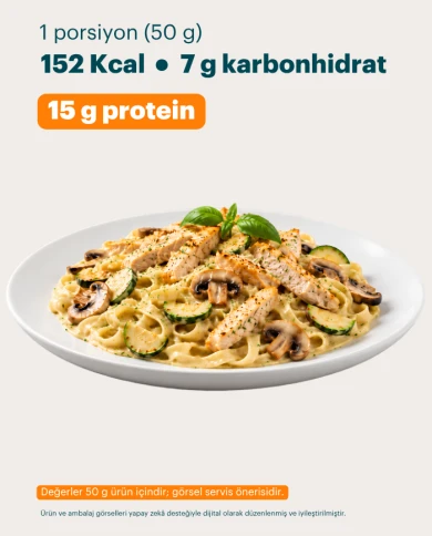 Ketojenik Diyete Uygun Tagliatelli Makarna | SDM Kalibra
