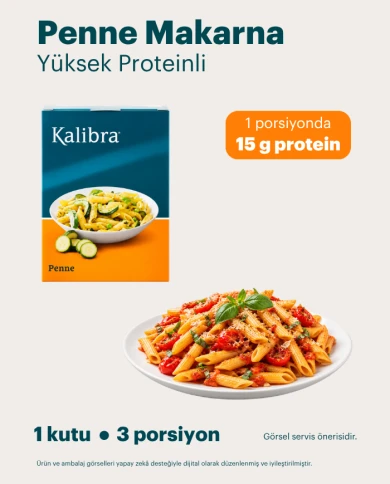 Ketojenik Diyete Uygun Penne Makarna | SDM Kalibra