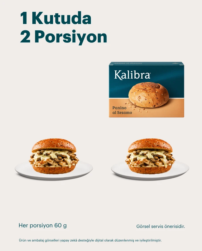 Yüksek Protein ve Yüksek Lif İçeren Susamlı Poğaça | SDM Kalibra