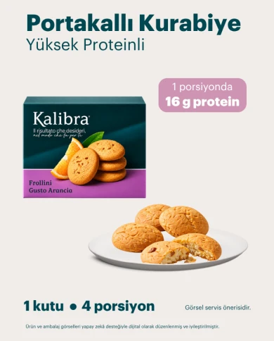 Şekersiz Portakallı Kurabiye | SDM Kalibra