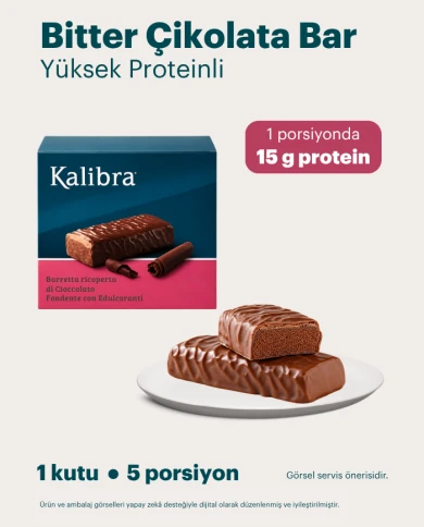 Bitter Çikolata Kaplamalı Bar | SDM Kalibra