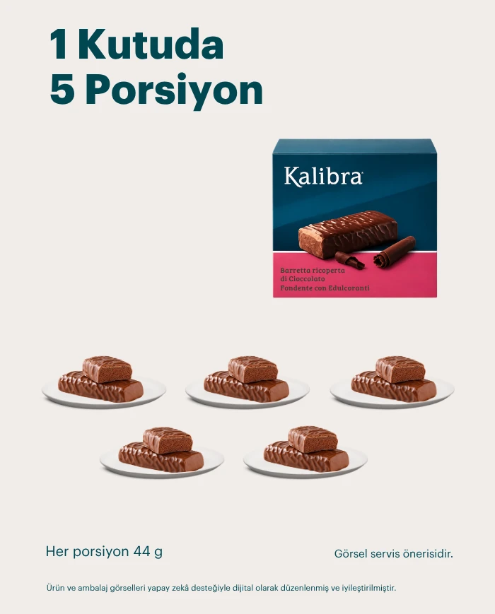 Bitter Çikolata Kaplamalı Bar | SDM Kalibra