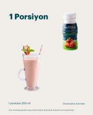 Çilek & Yoğurt Aromalı Şeker İlavesiz İçecek | SDM Kalibra