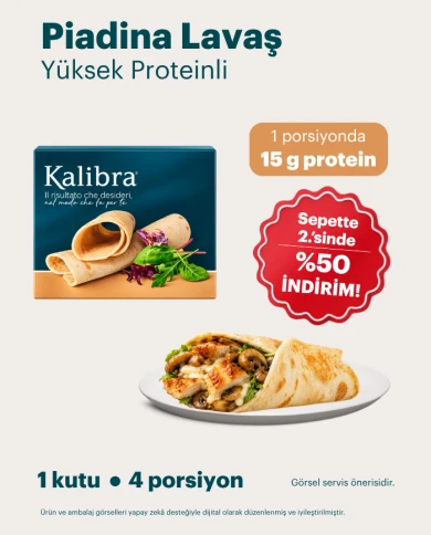 Düşük Karbonhidratlı Piadina Lavaş | SDM Kalibra