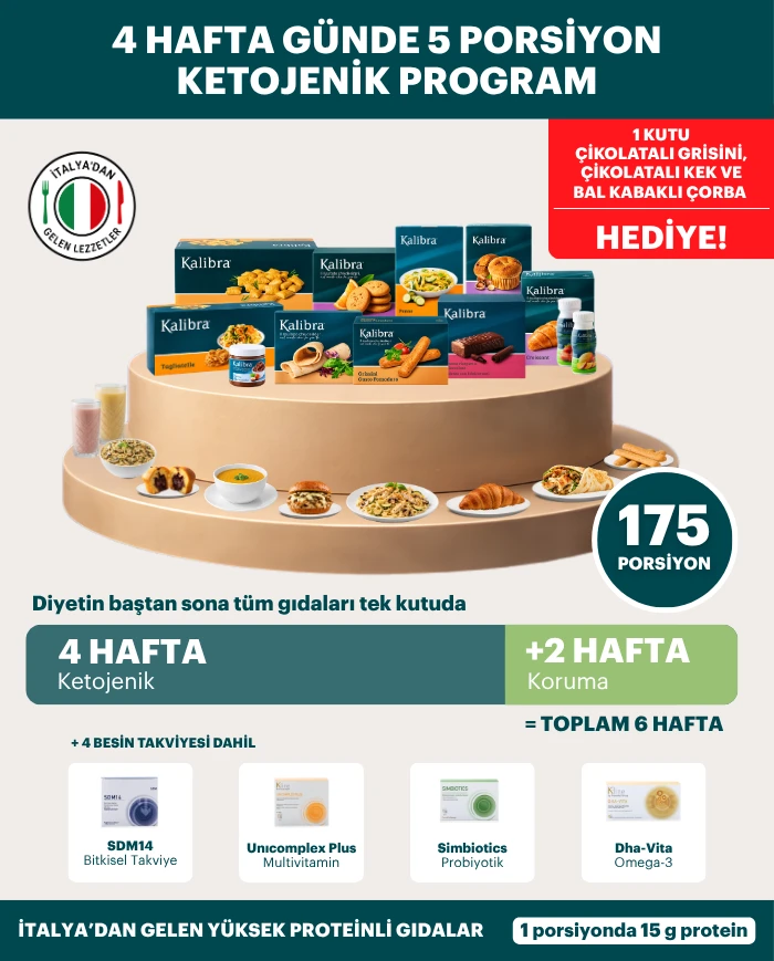 Kalibra Fit 4 Hafta Günde 5 Porsiyon