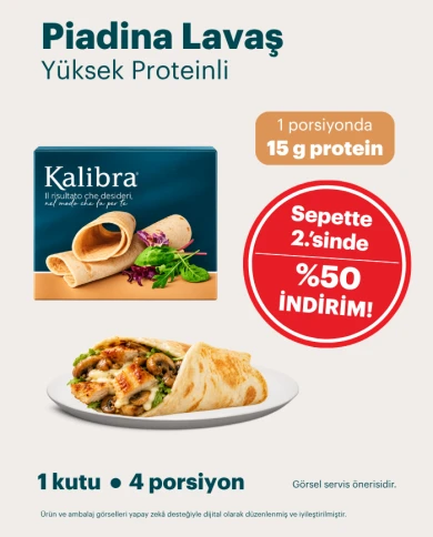 Düşük Karbonhidratlı Piadina Lavaş | SDM Kalibra