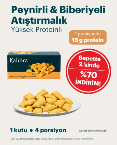 Peynirli ve Biberiyeli Atıştırmalık | SDM Kalibra