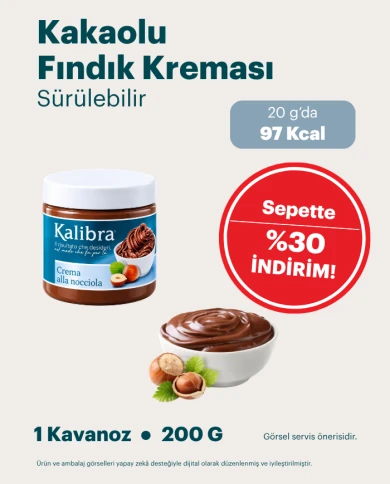 Kakaolu Sürülebilir Fındık Kreması | SDM Kalibra