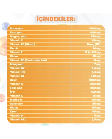 Unicomplex Plus - Multivitamin (NUMUNE)