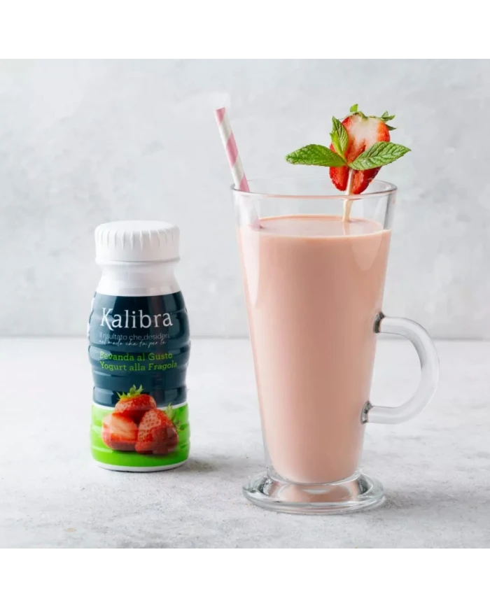 Çilek & Yoğurt Aromalı Şeker İlavesiz İçecek | SDM Kalibra