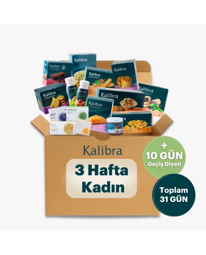 Kalibra Fit 3 Hafta Kadın Paketi