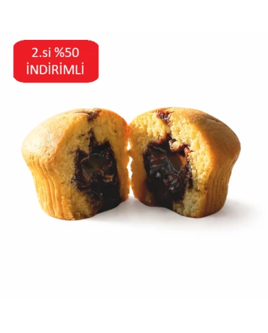 Kakao ve Fındık Dolgulu Muffin | SDM Kalibra