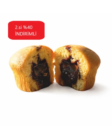 Kakao ve Fındık Dolgulu Muffin | SDM Kalibra