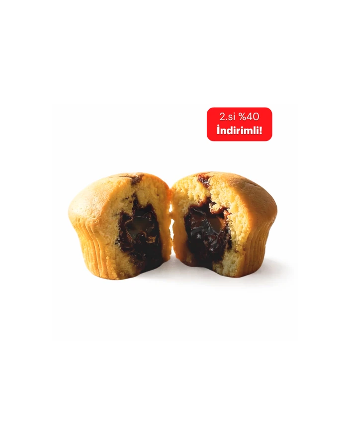 Kakao ve Fındık Dolgulu Muffin | SDM Kalibra