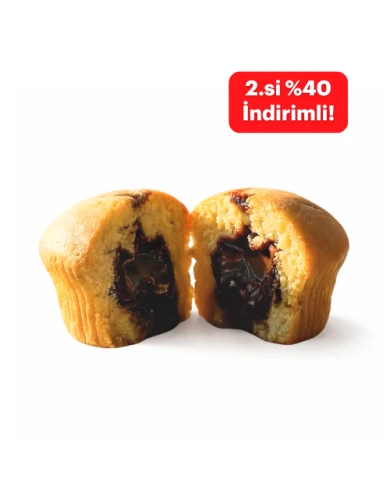 Kakao ve Fındık Dolgulu Muffin | SDM Kalibra