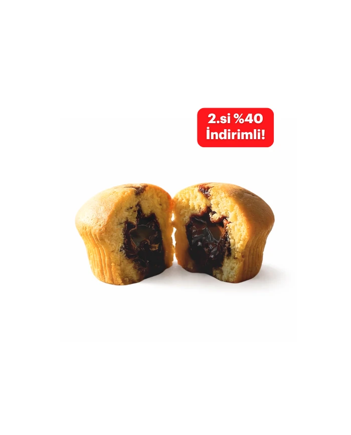 Kakao ve Fındık Dolgulu Muffin | SDM Kalibra