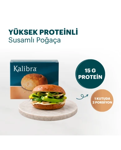 Yüksek Protein ve Yüksek Lif İçeren Susamlı Poğaça | SDM Kalibra