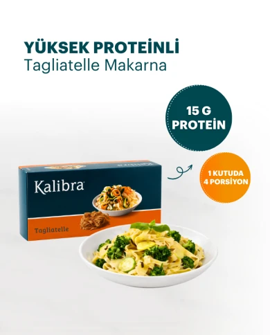 Ketojenik Diyete Uygun Tagliatelli Makarna | SDM Kalibra