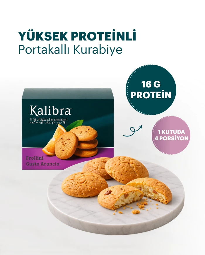 Şekersiz Portakallı Kurabiye | SDM Kalibra