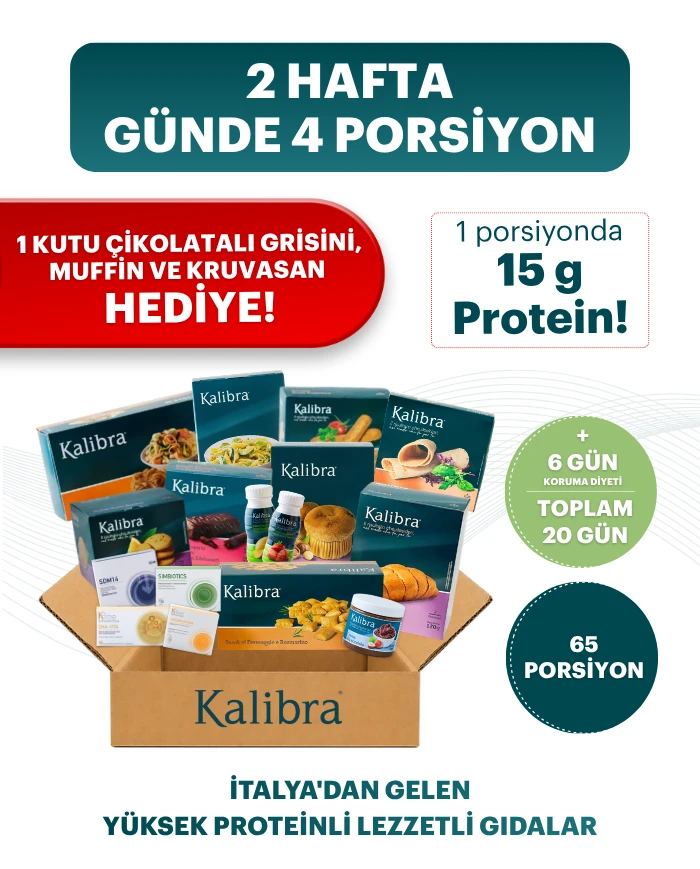 Kalibra Fit 2 Hafta Günde 4 Porsiyon