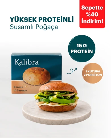 Yüksek Protein ve Yüksek Lif İçeren Susamlı Poğaça | SDM Kalibra