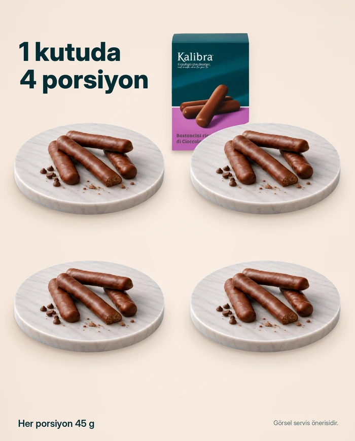 Kakao Kaplamalı Çikolatalı Grisini | SDM Kalibra