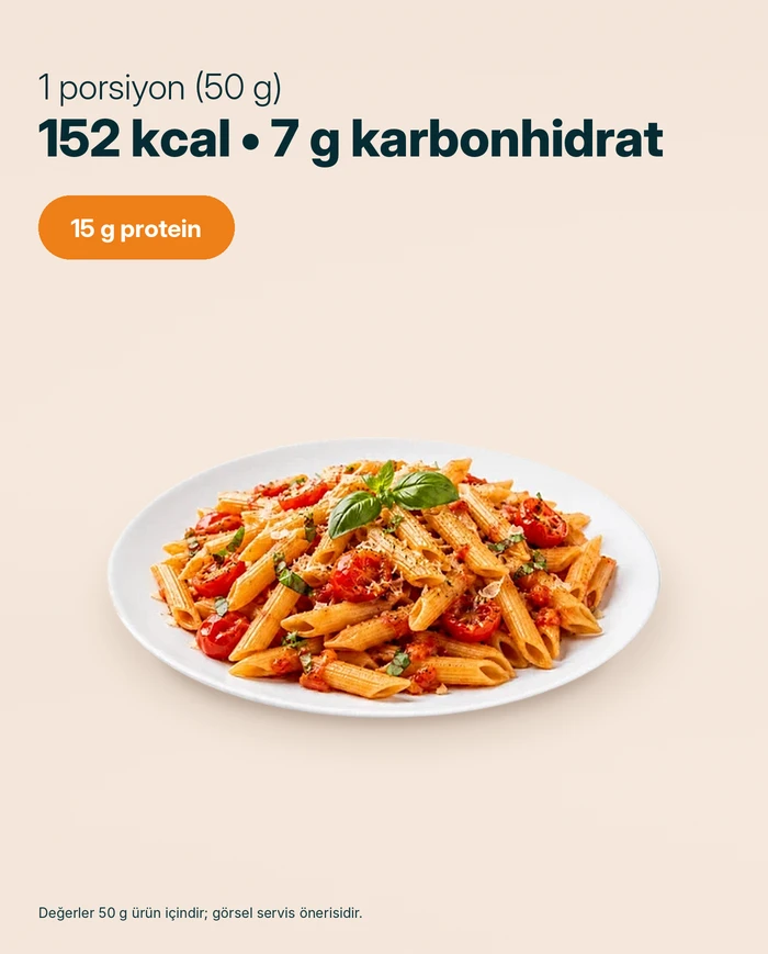 Ketojenik Diyete Uygun Penne Makarna | SDM Kalibra