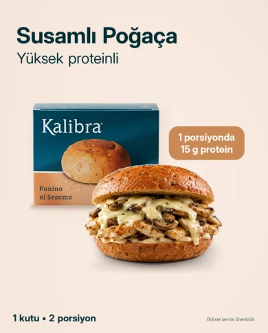 Yüksek Protein ve Yüksek Lif İçeren Susamlı Poğaça | SDM Kalibra
