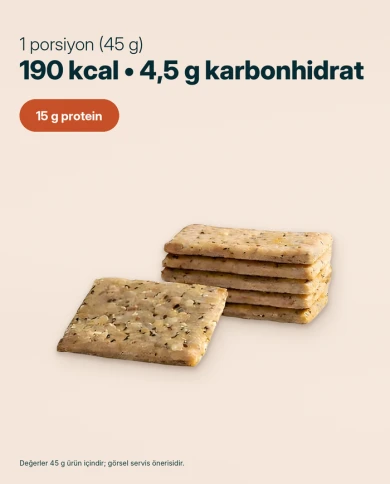 Yüksek Proteinli Kraker | SDM Kalibra