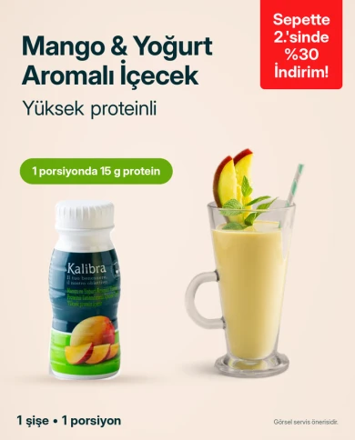 Mango & Yoğurt Aromalı Şeker İlavesiz İçecek | SDM Kalibra