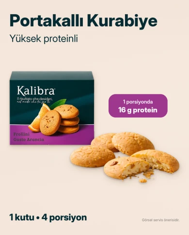 Şekersiz Portakallı Kurabiye | SDM Kalibra